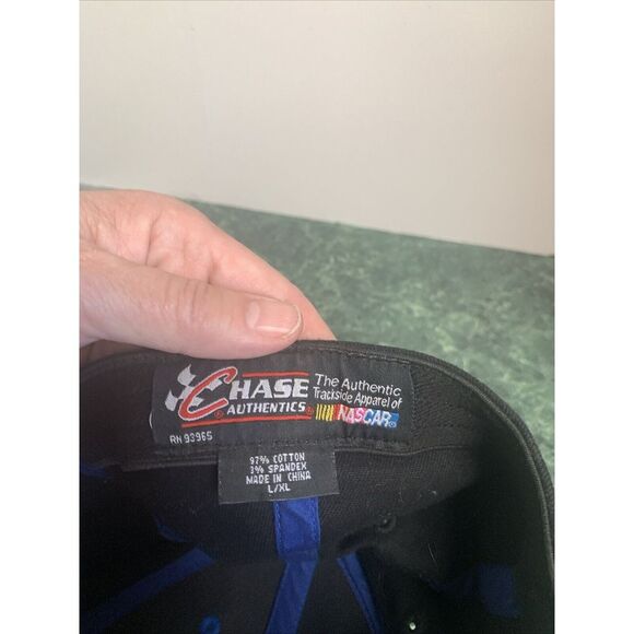 VINTAGE CFS #5 FARMERS INSURANCE TEAM COLOR PIT HAT CAP KASEY KAHNE L/XL - Picture 8 of 8